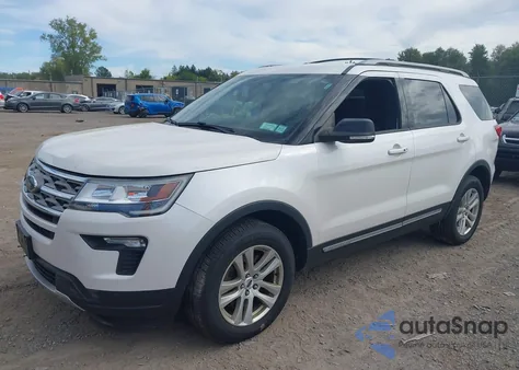 2018 Ford Explorer Xlt z USA, uszkodzony, nr VIN 1FM5K8D89JGB02139